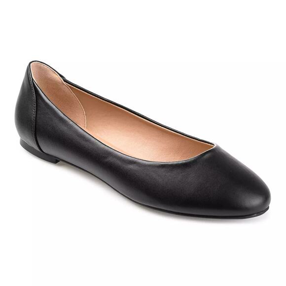 Journee Collection Women Kavn Classic Ballet Flats Size US 7M Black - Picture 1 of 6